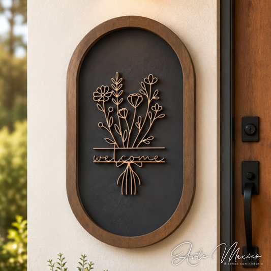 Letrero Welcome
