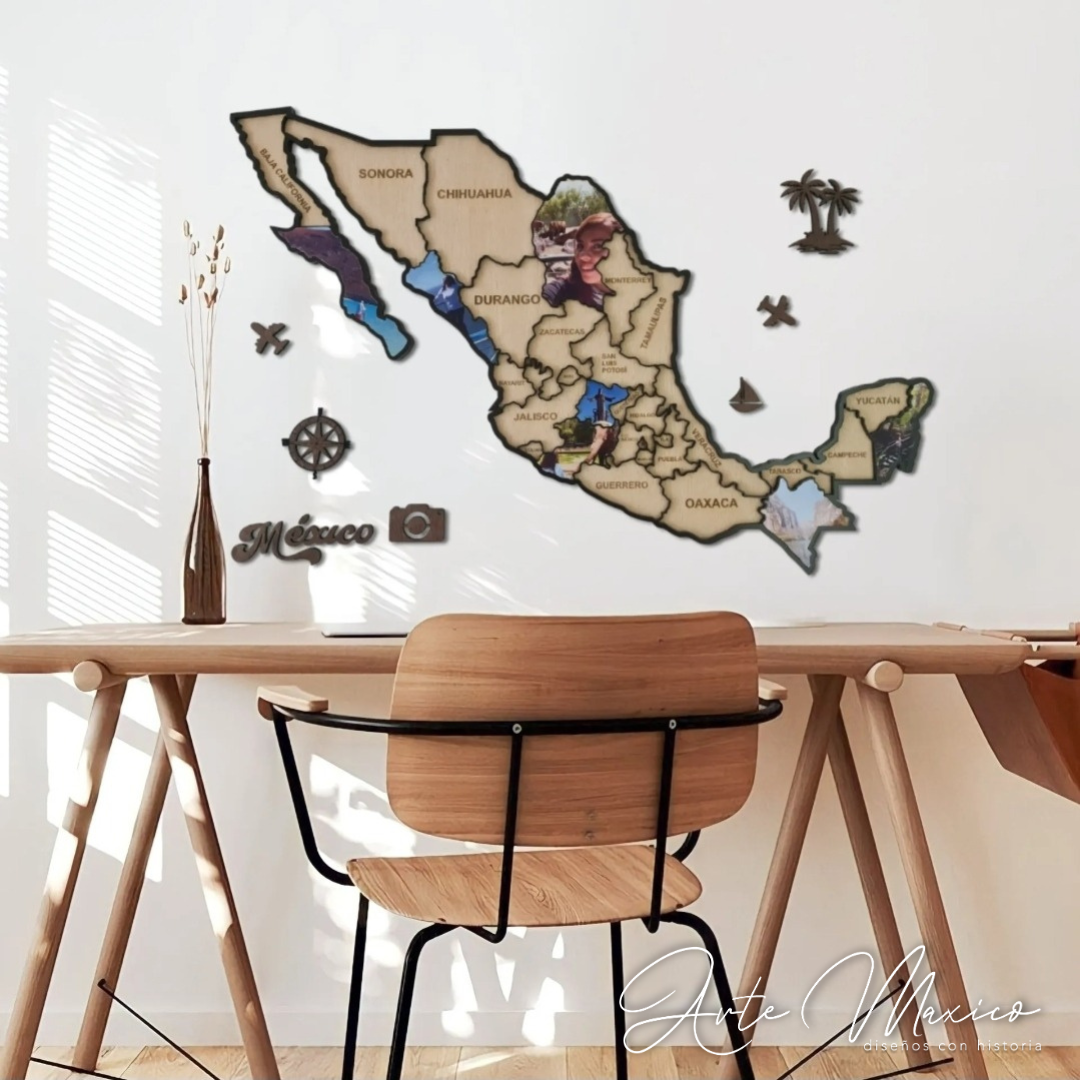 Mapa Fotográfico de México