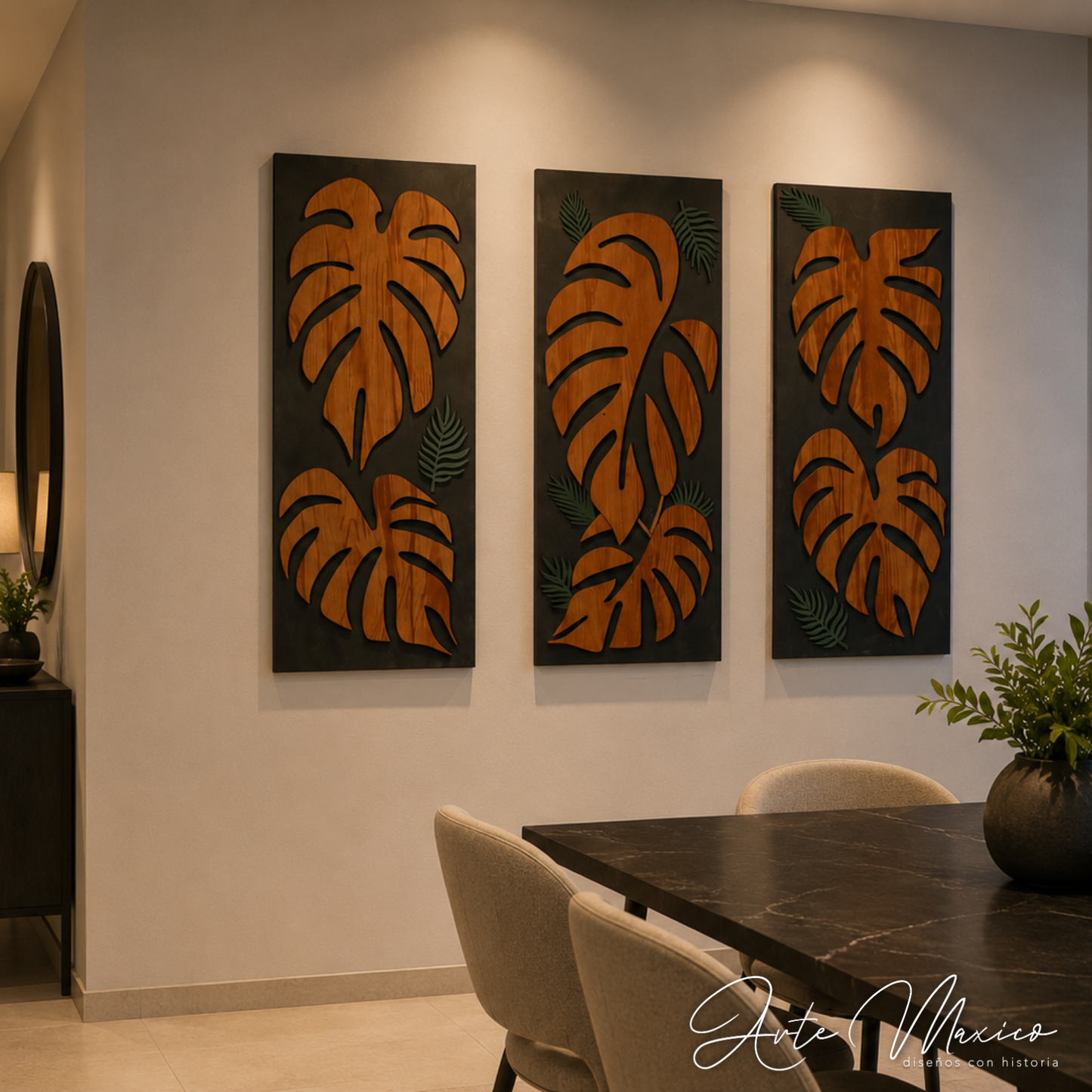 Cuadros Boho Monstera