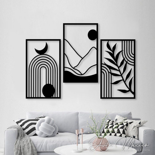 Cuadros Mid Century Boho