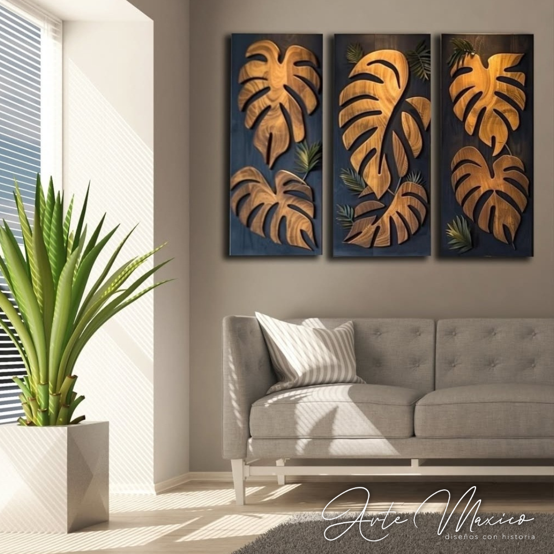 Cuadros Boho Mosterra
