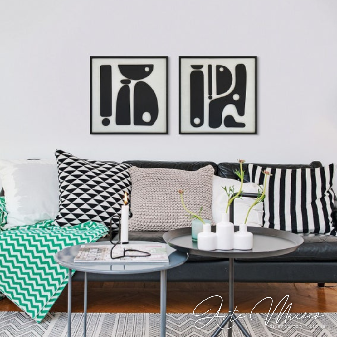 Cuadros Black & White Boho