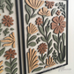 Cuadros Florales Roots White
