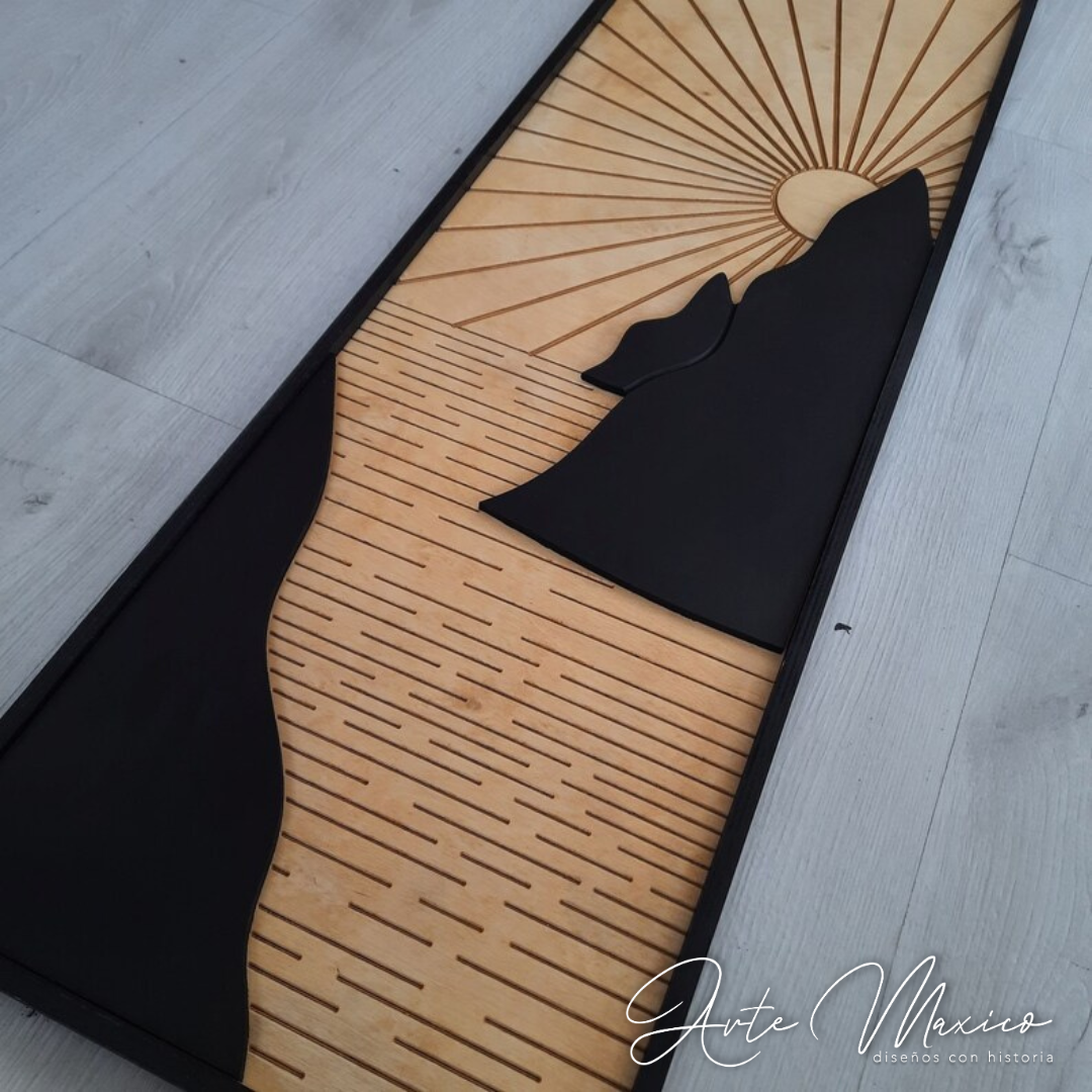 Cuadro Sunset Boho