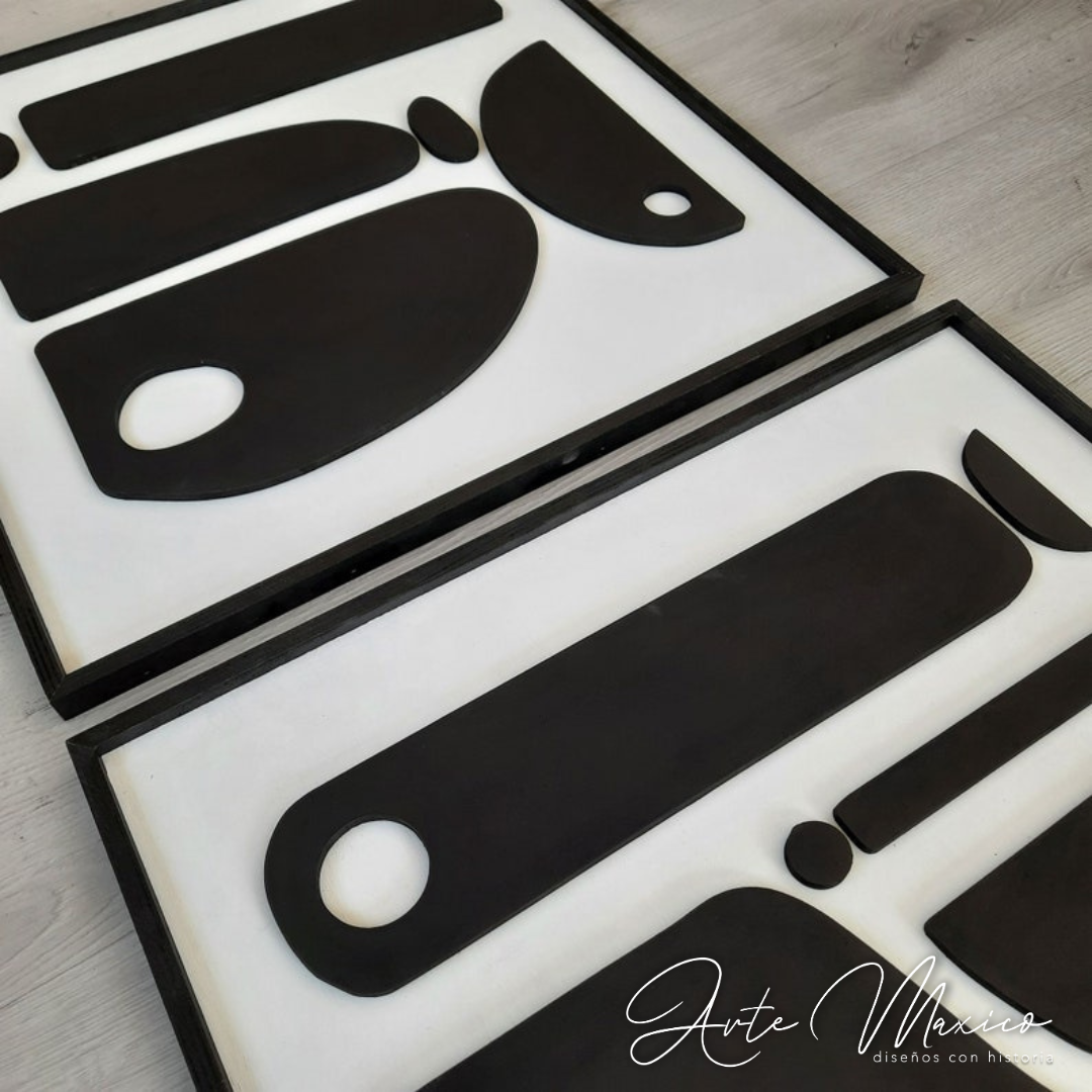 Cuadros Black & White Boho