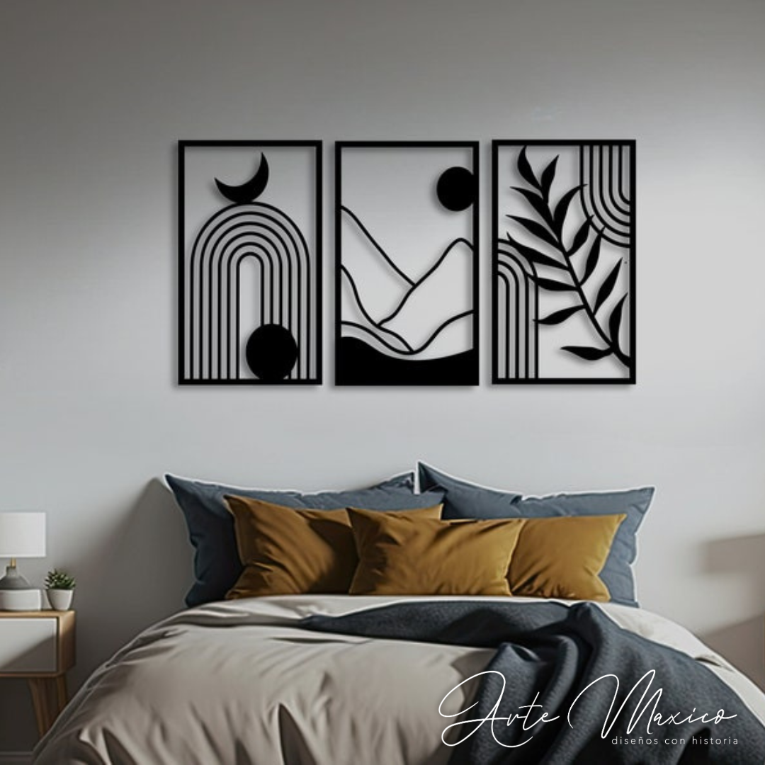 Cuadros Mid Century Boho