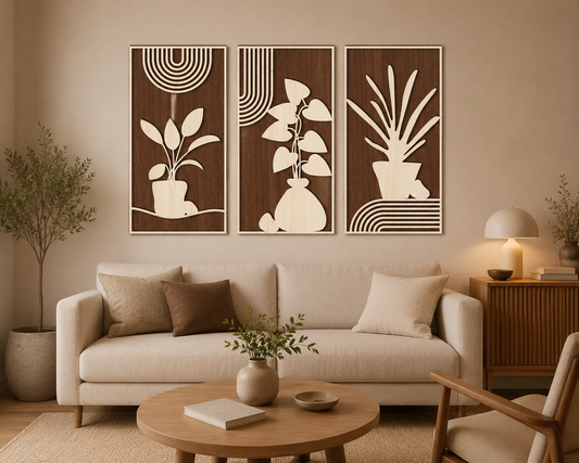 Triptico Botanico Boho
