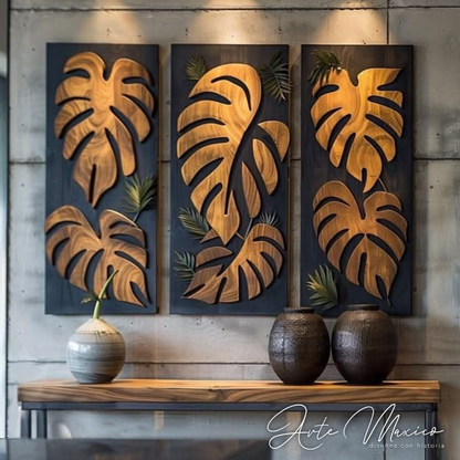 Cuadros Boho Mosterra