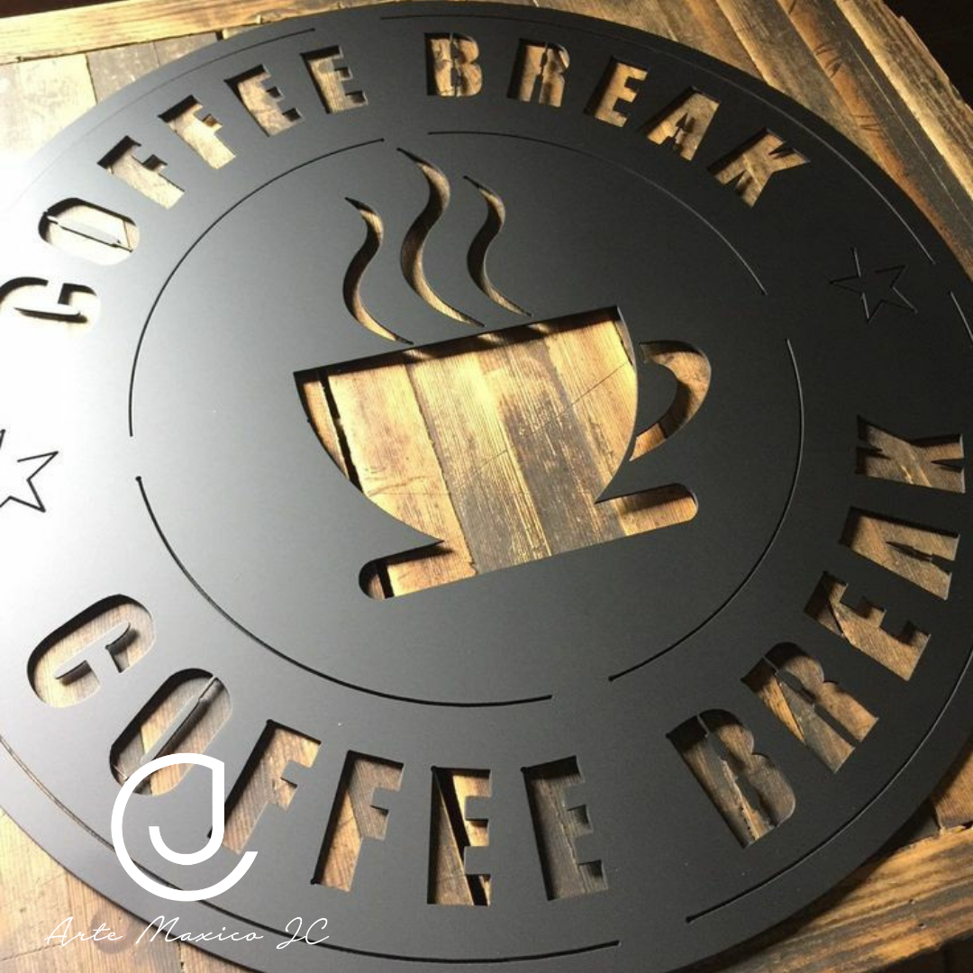 Letrero Coffee Break