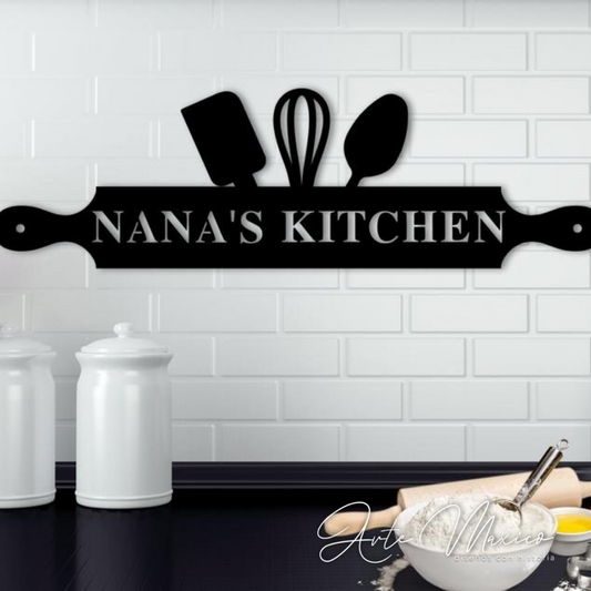Letrero de Cocina