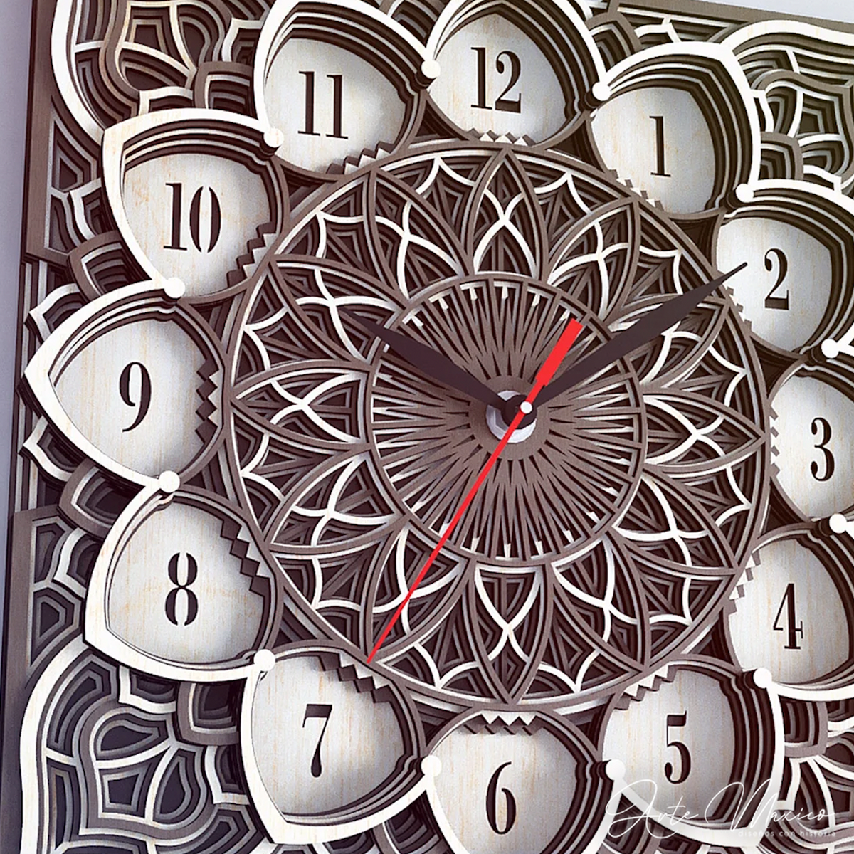 Cuadro Reloj Multicapas
