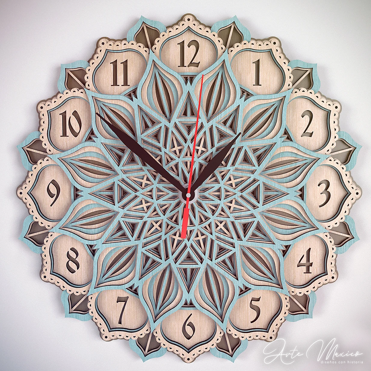 Reloj Mandala Multicapas