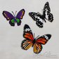 Set de Mariposas Monarcas a Relieve