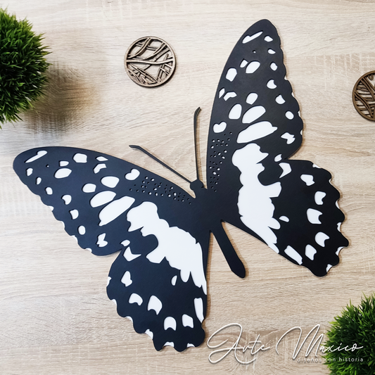 Mariposas Monarcas a Relieve