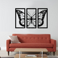 Mariposa 3 Cuadros