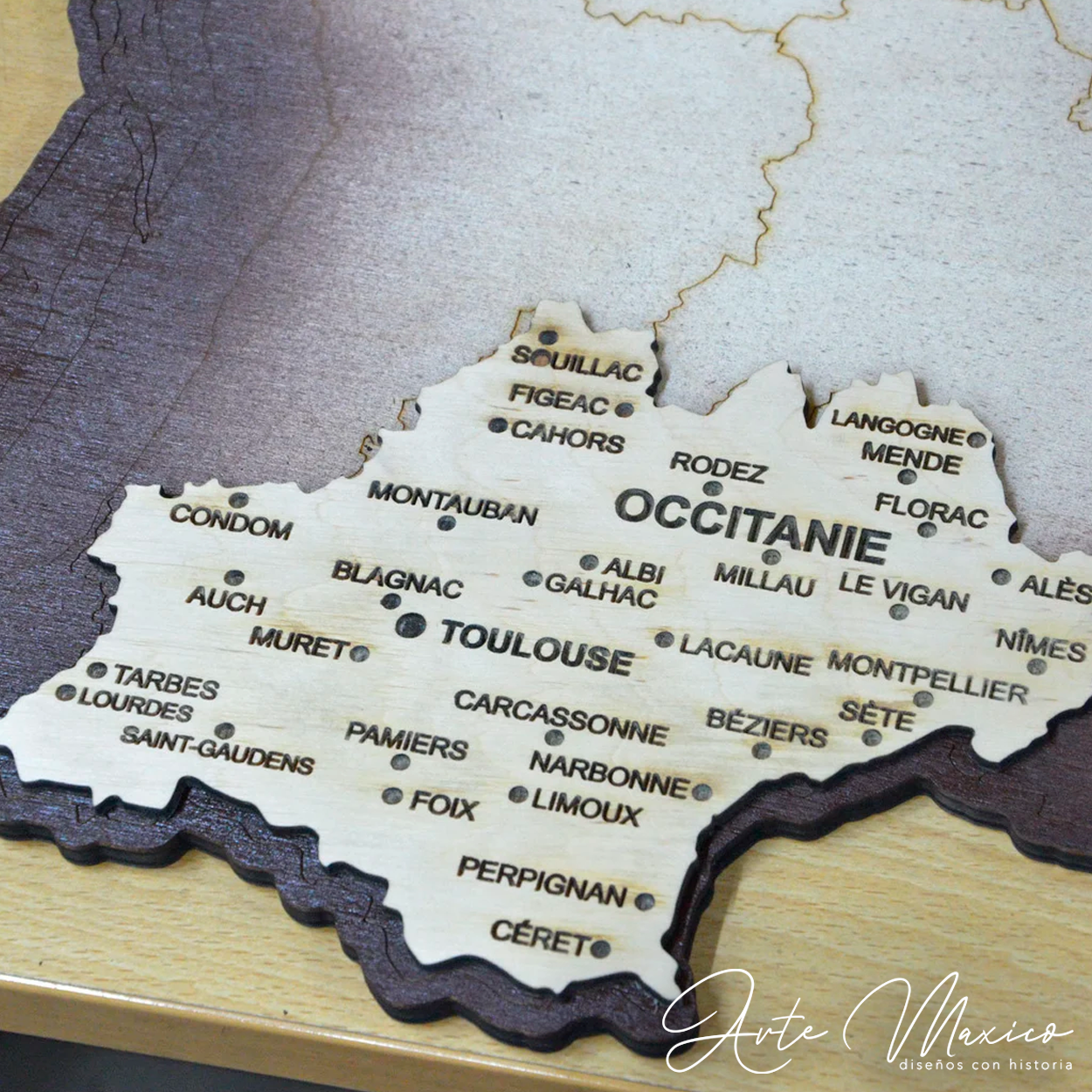 Mapa París con Nombres