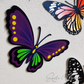 Set de Mariposas Monarcas a Relieve